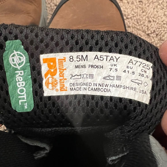 Timberland Pro soft toe waterproof anti-fatigue tech - Picture 2 of 9